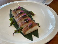 黄金鱼子酱配熏香桂花鱼-北京柏悦酒店·锦庭餐厅Dining Room
