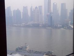 窗外的黄浦江-上海外滩茂悦大酒店