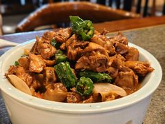 青阳生炒鸡-三道菜(明堂公园店)