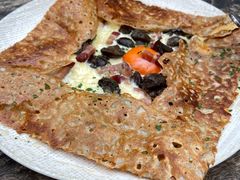 鸡蛋蘑菇熏肉荞麦可丽饼-RAC BAR(安福路店)