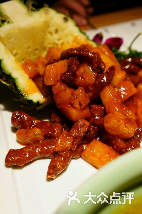 新白鹿餐厅(东方商厦店)菠萝牛柳图片 - 第9816张