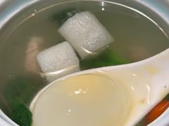 竹荪鸽蛋汤-竹里馆·淮扬菜·功夫茶(老门东店)