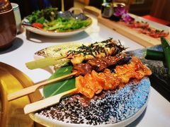 梅子酱鸡肉串-千寻山野烤肉(中关村店)