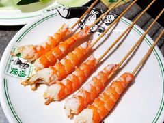 生猛游水虾-禄婶鸡煲·打边炉