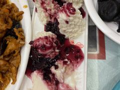 蓝莓山药-添福来墨鱼饺子 · 海鲜东北菜(大连星海·黄浦路店)