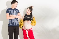 点击看大图 -十孕纪高端孕妇亲子摄影