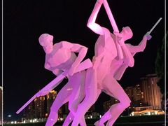 -大连星海广场音乐喷泉
