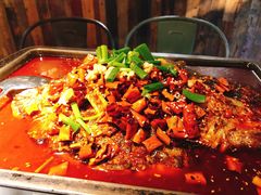 -探鱼·鲜青椒爽麻烤鱼(广州花都来又来店)
