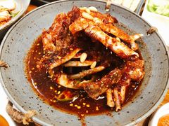 -草家酱蟹炭火烤肉店(珲春南路一店)