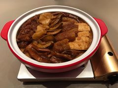 花菇煲狮头鹅掌翅煲-金海华·悦食东方(苏州中心商场店)