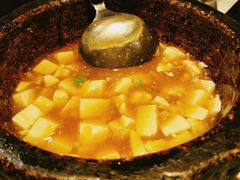 石锅鸡汤豆腐-绿茶餐厅(王府井永宁门店)