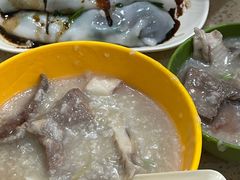 皮蛋香菜肠粉-生记粥店(旺角店)