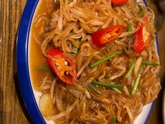 酸萝卜炒粉-小时候文化餐厅(盘山店)