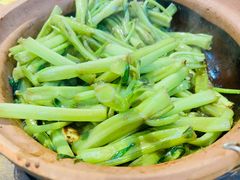 澳门虾酱啫通菜梗-天宝食坊·啫啫煲大排档(西华路店)