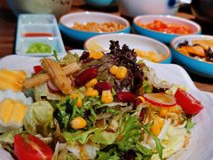 拌蔬菜-明洞阿姨·韩式酱蟹烤肉·创意料理(三元桥店)