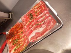 招牌薄切多味吾桑格-朴太院·朝鲜族炭火烤肉(民乐园总店)