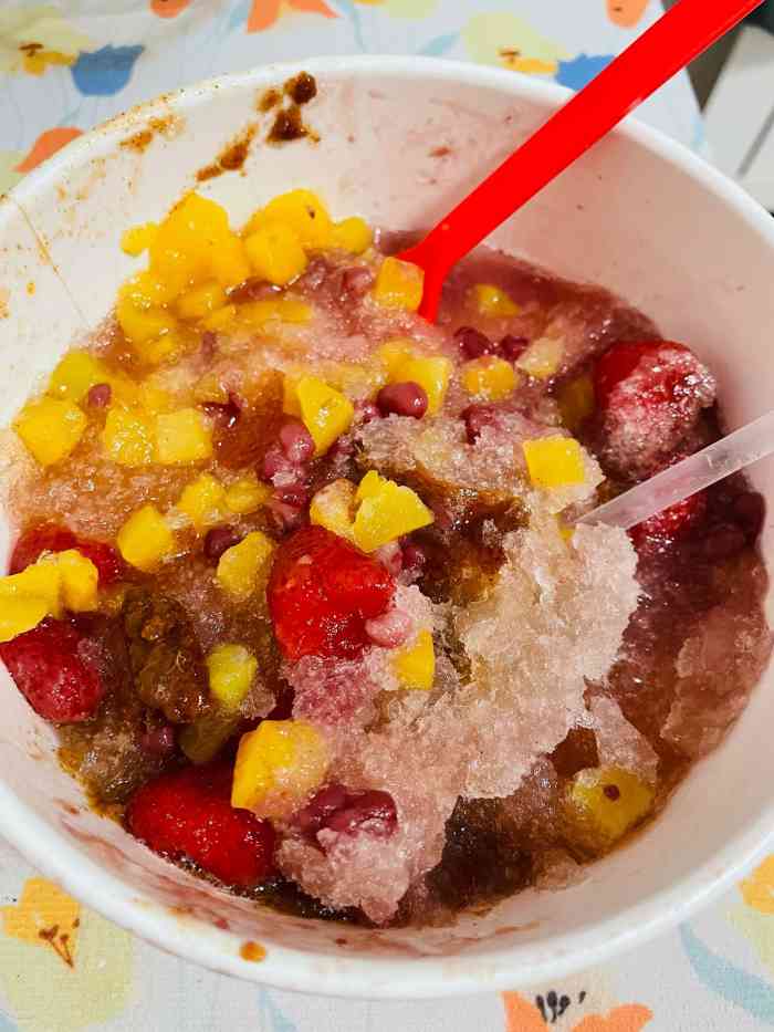 冰冰酱绵绵冰(宜白路店)-"这次吃的是芒果味的.