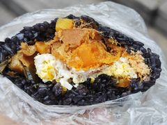 肉松油条蛋黄乌饭团-大个子蒸饭