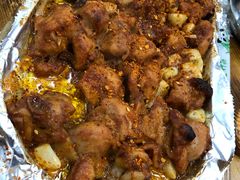 辣烤鸡块-老东镇啤酒屋海鲜加工·蒸汽海鲜·海鲜烧烤(台东店)