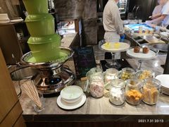 自助取餐区-盐城万豪酒店-盐城厨房西餐厅