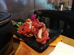 现拌鲜牛肉-吉志烤肉(太原总店)