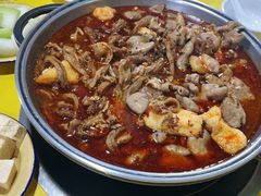 -老红桥炸灌肠牛肚锅烧烤(定福庄店)