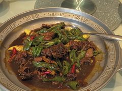 -海派美食·家宴海鲜青岛菜·石锅鲽鱼头(东方城店)