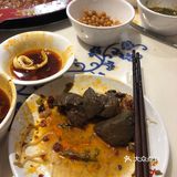 鲜鸭血很鲜，推荐；毛肚有一点偏老