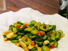 鲜薄荷青瓜桃仁-宋庄魁元艺术餐厅