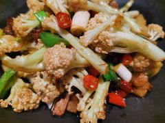 干锅有机花菜-胖老汉椒麻鸡清真新疆菜(西御街店)
