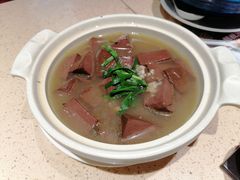 韭菜扒猪红-点都德(华强南店)