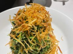 巧拌豆苗-四季民福烤鸭店(前门廊房二条店)