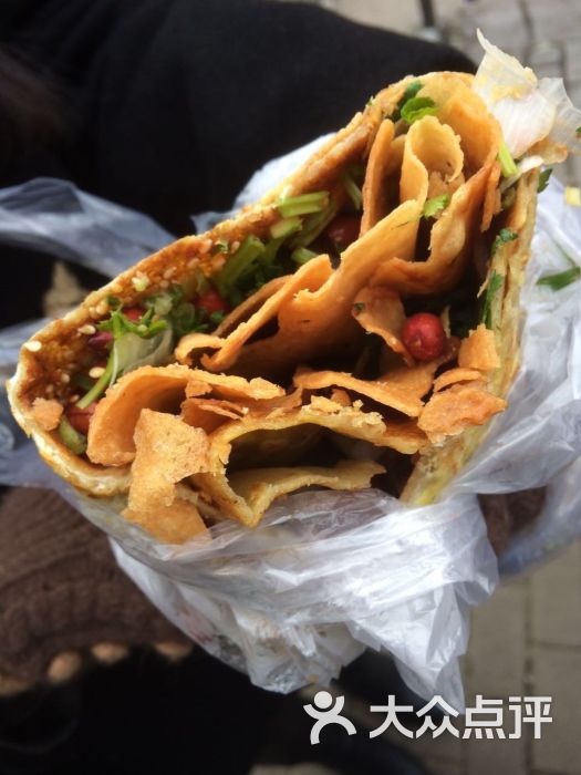 白毛煎饼王煎饼图片 - 第1张