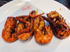 干煎美极罗氏虾-猪肉婆私房菜(华侨城店)