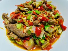 泡辣椒炒牛肉-壹盏灯(惠农店)