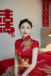 -禾米旗袍妈妈装礼服定制(嘉业国贸店)