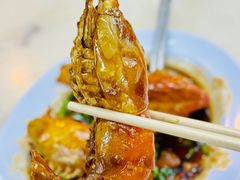 酱油王干煎生虾-新峰肉骨茶