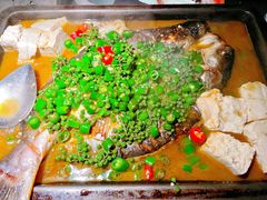 -探鱼·鲜青椒爽麻烤鱼(番禺万达店)