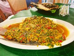 傣家西番莲蒸鱼-纳兰傣雀傣味餐厅