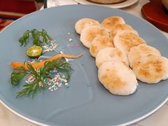 香煎墨鱼饼-子霖南山鲜虾面(南山总店)