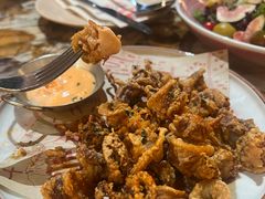 西班牙风味炸鱿鱼-BROWNSTONE布朗石西班牙餐厅(富城店)