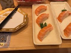 三文鱼腩寿司-元气寿司(新城市广场店)