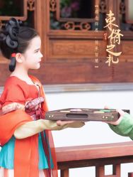 -后宫·古装汉服京剧儿童亲子全家福摄影