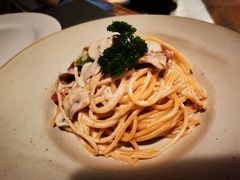 奶油蘑菇面-自然食集西餐厅(泰晤士小镇店)