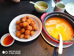 鲜虾汤海鲜泡饭-蝴蝶里·粤菜·点心(滨江龙湖店)