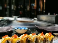 芒果三文鱼沙拉卷-松临·铁板烧&Omakase(神农店)