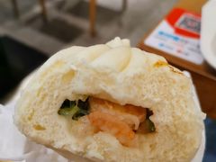 黄瓜虾仁包-馋笼小食堂-青岛大虾包(繁花里店)