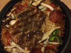 炙烤澳洲西冷牛排铁锅饭-必胜客(机场路店)