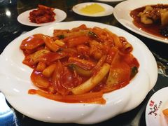 鱼饼炒年糕-桃园中华料理炸酱面(燕儿岛路店)