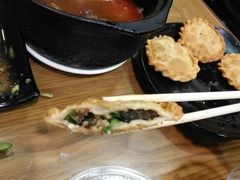 炸盒子-三鞭一花·独一处·元英砂锅(海光寺店)